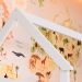 Cama Infantil Montessoriana Miney Branco e Azul