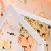Cama Infantil Montessoriana Miney Branco e Rosa