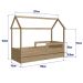 Cama Infantil Montessoriana com Cama Auxiliar Miney Aveiro