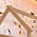 Cama Infantil Montessoriana com Cama Auxiliar Miney Aveiro e Azul