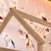 Cama Infantil Montessoriana com Cama Auxiliar Miney Aveiro e Branco