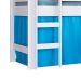 Cama Infantil Slide com Escorregador Branca e Azul