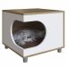Casa Pet para Gato ou Cachorro Oak com Almofada Marrom