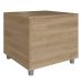 Casa Pet para Gato ou Cachorro Oak com Almofada Marrom