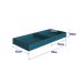 Conjunto 2 Gavetões Individuais para Beliche Charlie Azul