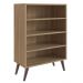 Estante Retrô com 03 Prateleiras Oak com Largura 60cm