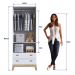 Guarda-Roupas Infantil 02 Portas e 02 Gavetas Branco Itapuã
