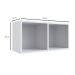 Nicho Infantil Favo de Mel Branco 30x60 cm