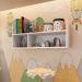 Nicho Infantil Favo de Mel Branco 39x90 cm