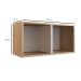Nicho Infantil Favo de Mel Itapuã 30x60 cm