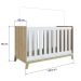 Quarto Infantil 5 Peças Favo de Mel FM036 Itapua Branco Completa Moveis