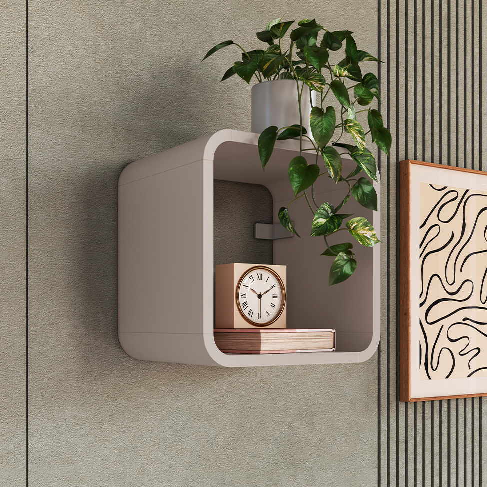 Nicho Curve Bege Dunas 30 cm x 30 cm