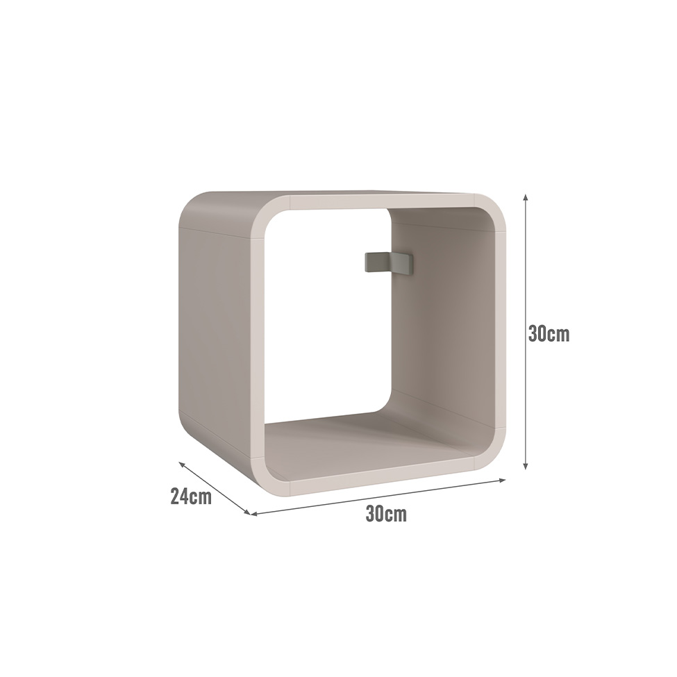 Nicho Curve Bege Dunas 30 cm x 30 cm