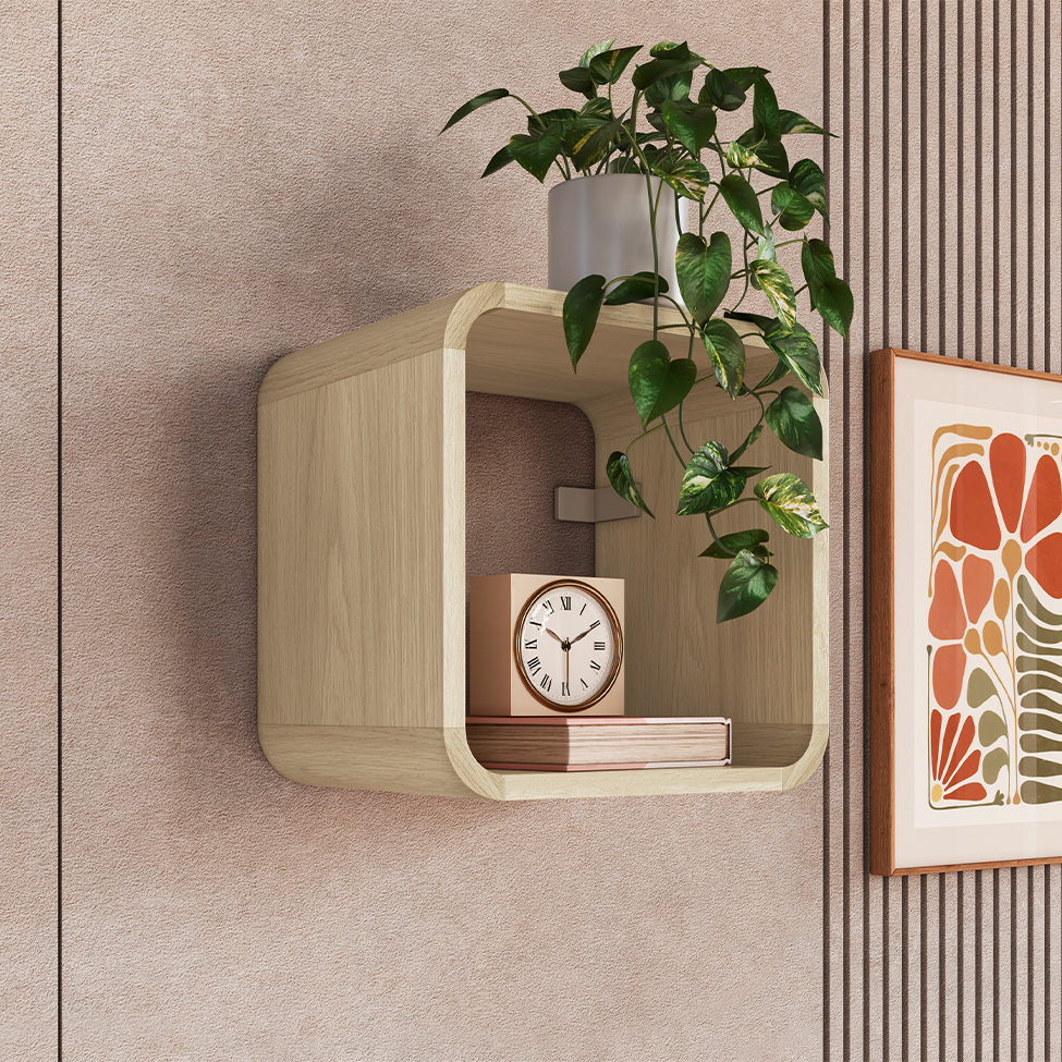 Nicho Curve Carvalho Araguaiana 30 cm x 30 cm