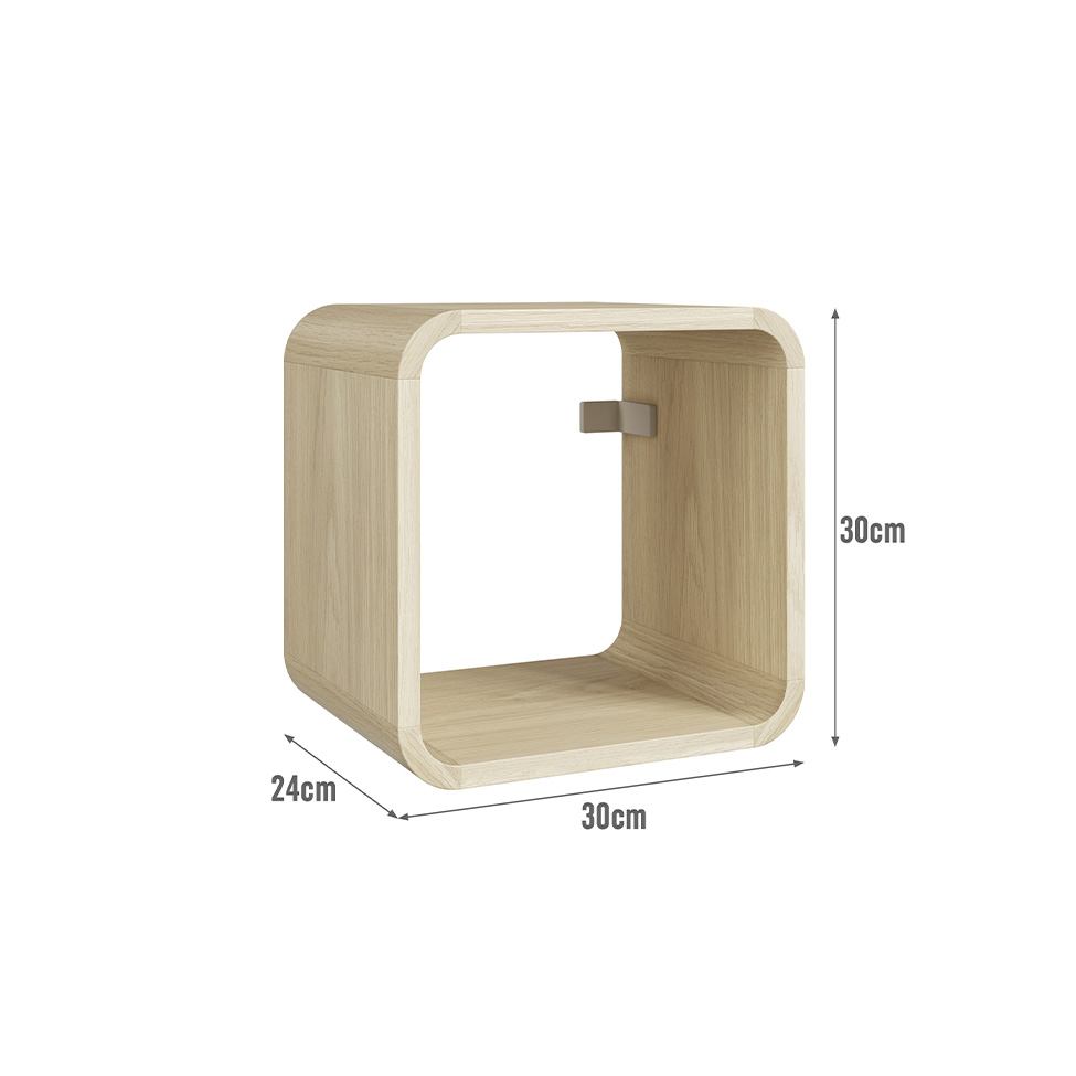 Nicho Curve Carvalho Araguaiana 30 cm x 30 cm