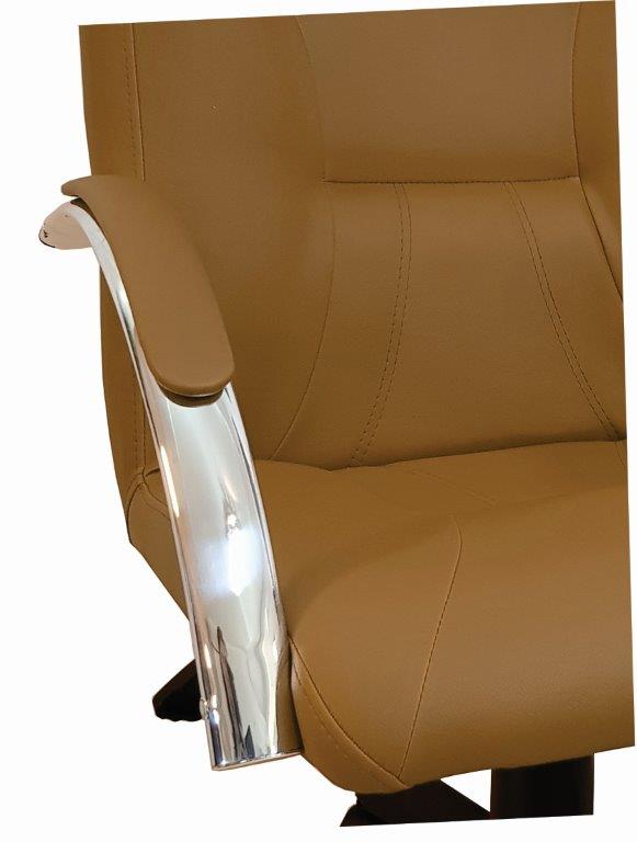 Cadeira Escritório Day Caramelo Comprealegre com Relax 100% Nacional