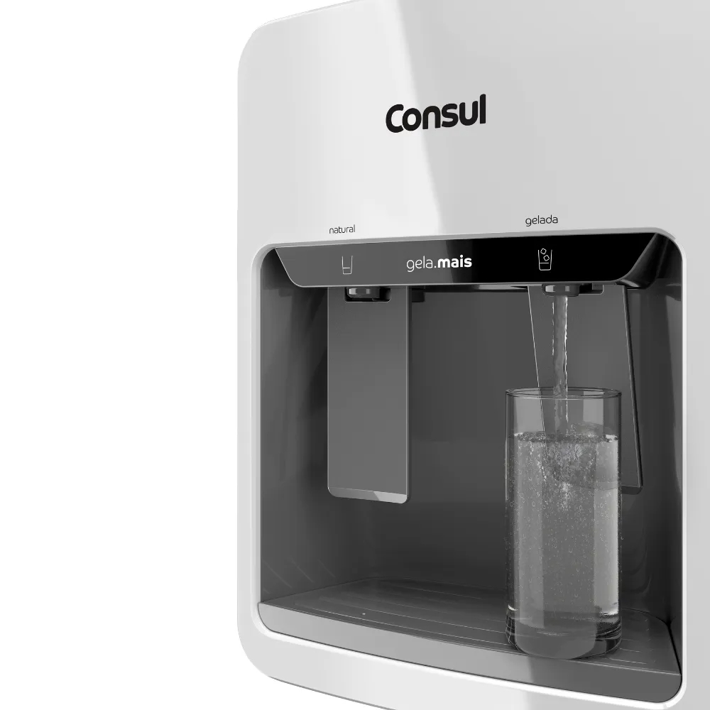 Bebedouro de Água Consul CJD42AB Gela Mais por Compressor Branco 220V