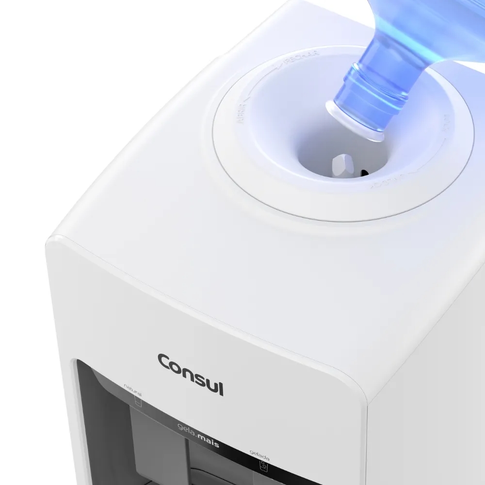 Bebedouro de Água Consul CJD42AB Gela Mais por Compressor Branco 220V