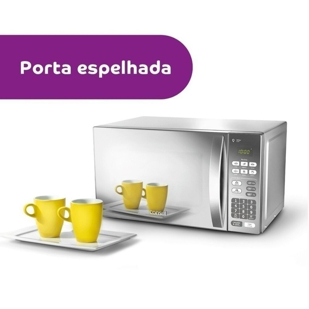 Micro-ondas Consul 20 Litros CM020BF Inox Espelhado 110v