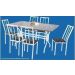 Base Para Mesa De Jantar Texturizado Vidro Madeira Granito