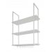 NICHO DE TETO PARA COZINHA 95CM BRANCO COM PRATELEIRA BRANCA
