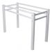 Pé Base De Mesa Jantar Branco Para Tampos Pedra Granito Vidro 1,20mt