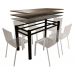 Pé Base De Mesa Jantar Para Tampos Pedra Granito Vidro 1,20