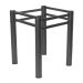 Pé Base De Mesa Jantar Texturizado Para Tampos Pedra Granito Vidro 0,75x0,75mt