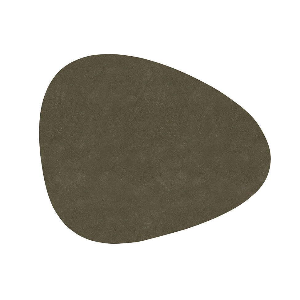 Jogo Americano Orgânico Ravena Verde Militar