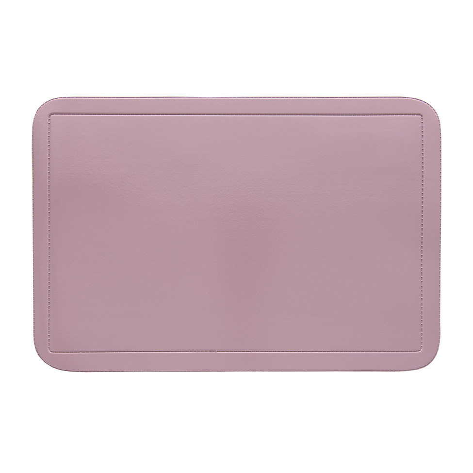 Jogo Americano Retangular Color Rosa