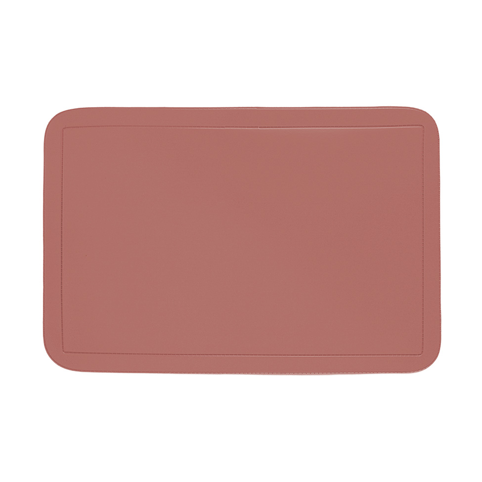Jogo Americano Retangular Color Terracota