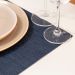 Jogo Americano Retangular Loom Azul Navy