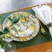 Jogo Americano Retangular Ravena Modern Olive