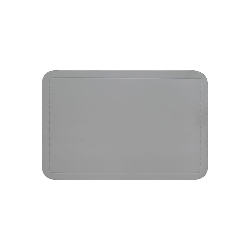 Lugar Americano Retangular Color Cinza