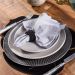 Sousplat Galles Radial Prata