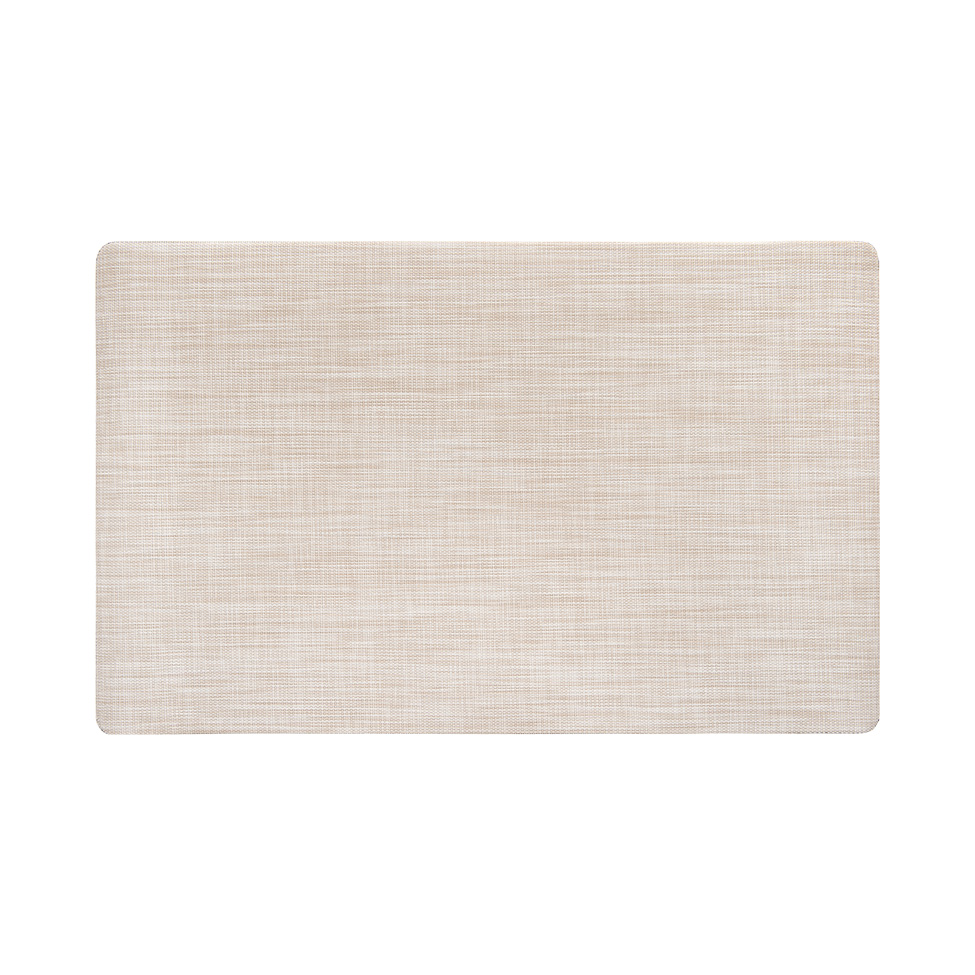 Tapete de Cozinha Sense Trama Bege 50x80 cm