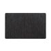 Tapete de Cozinha Sense Trama Preto 50x80 cm