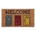 Capacho Color Art 33x60 Doors Corttex