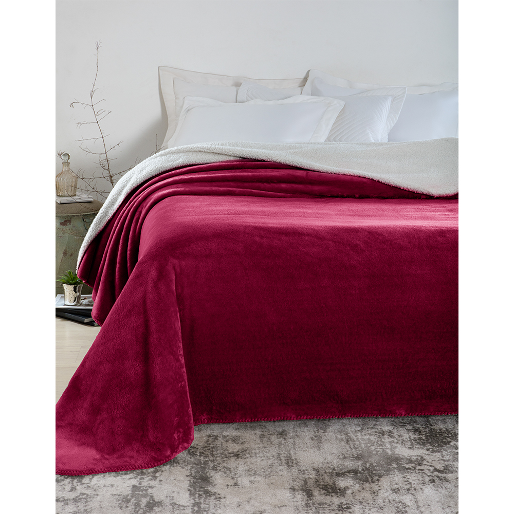 Manta Andes King Vermelho Attuale Corttex