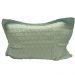 Porta Travesseiro Ultrasound Liso Acqua Color Art Corttex