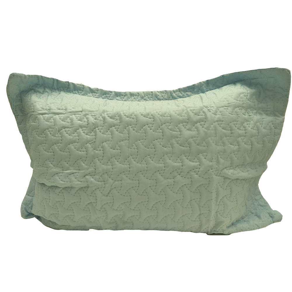Porta Travesseiro Ultrasound Liso Acqua Color Art Corttex