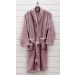 Roupão M Flannel Extra Macio Corttex - Rosa Antigo