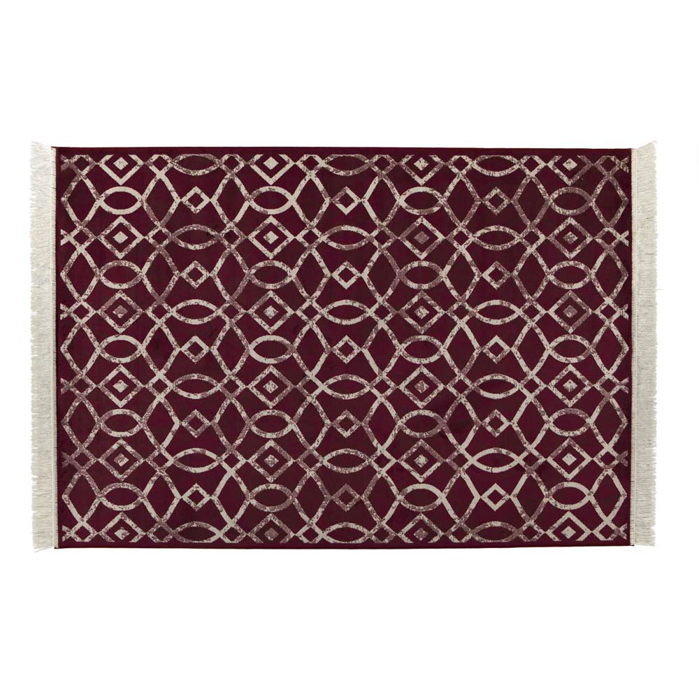 Tapete Belga Geométrico Estilo Flat 1,40m x 2,00 Des 73A Corttex