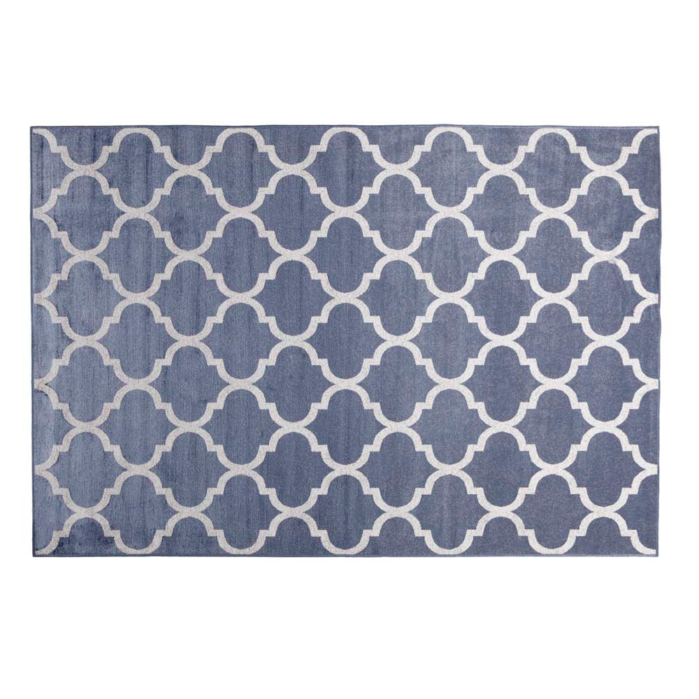 Tapete Belga Geométrico Estilo Flat 1,40m x 2,00 Des 84A Corttex