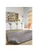 Tapete Clean 50cm x 100cm Cinza Corttex