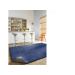 Tapete Clean 66cm x 133cm Azul Corttex