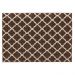 Tapete de Sala Treviso 1,50m x 2,00m Des 4 A Marrom Corttex