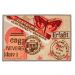 Tapete de entrada 40cm x 60cm Carpe Diem Postal Color Art Corttex