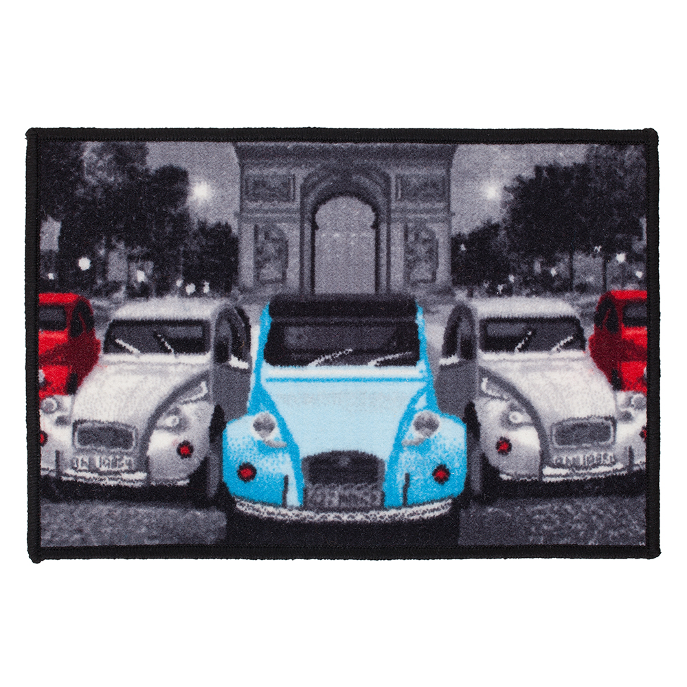 Tapete de entrada 40cm x 60cm Carpe Diem Triunfo Color Art Corttex