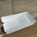 10 Travessas Retangular 3l Branca Grande Servir a Mesa Salad